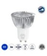 GLOBOSTAR® TRIBOO 76045 Σποτ GU10 MR16 LED 3W 250lm 45° AC 220-240V IP20 Μπλε Dimmable - Μ5 x Π5 x Υ5.5cm - 3 Χρόνια Εγγύηση